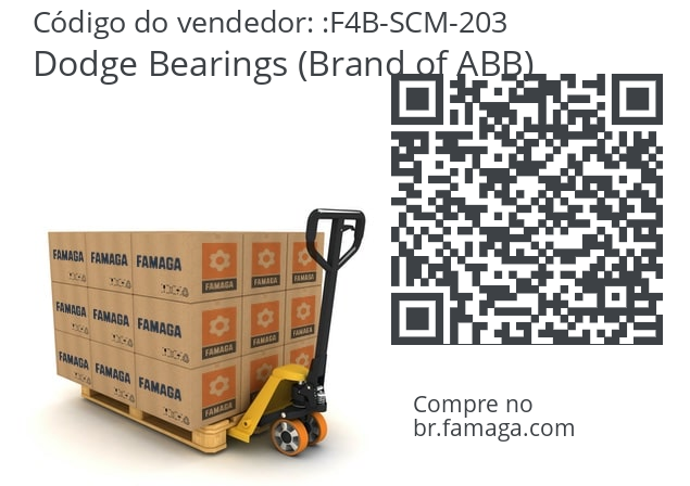   Dodge Bearings (Brand of ABB) F4B-SCM-203