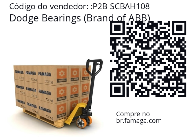   Dodge Bearings (Brand of ABB) P2B-SCBAH108