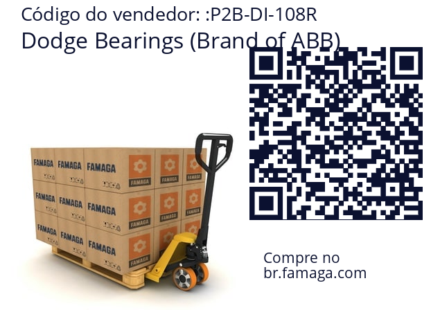  Dodge Bearings (Brand of ABB) P2B-DI-108R